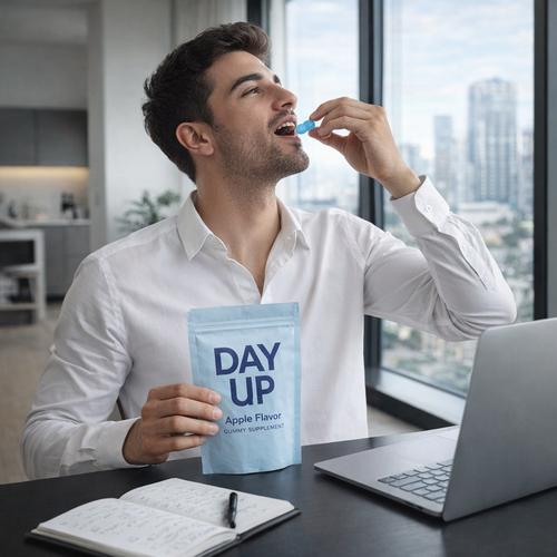 DayUp™ Daily Energy Gummies – Focus, Productivité & Énergie durable | 60 gummies