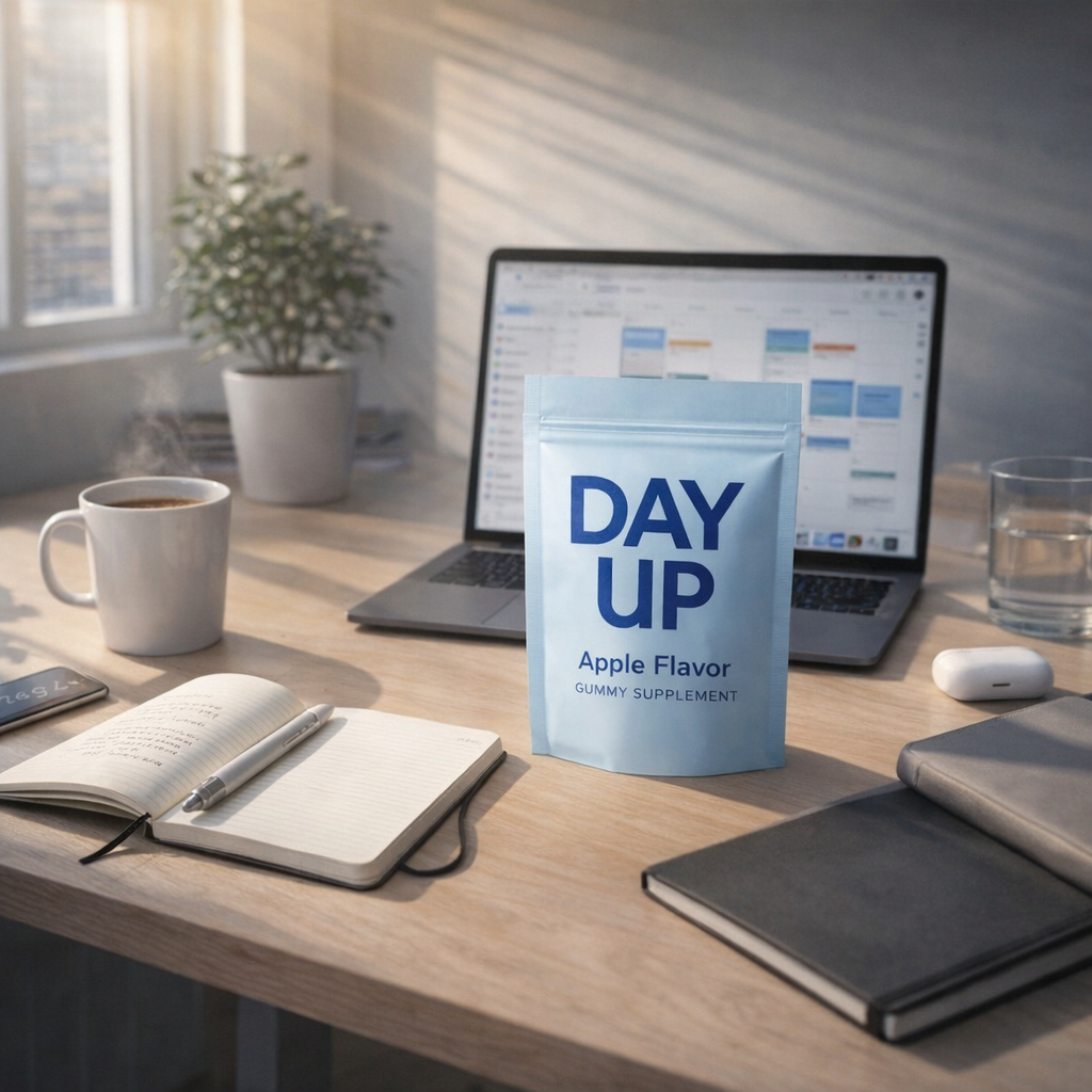 DayUp™ Daily Energy Gummies – Focus, Productivité & Énergie durable | 60 gummies